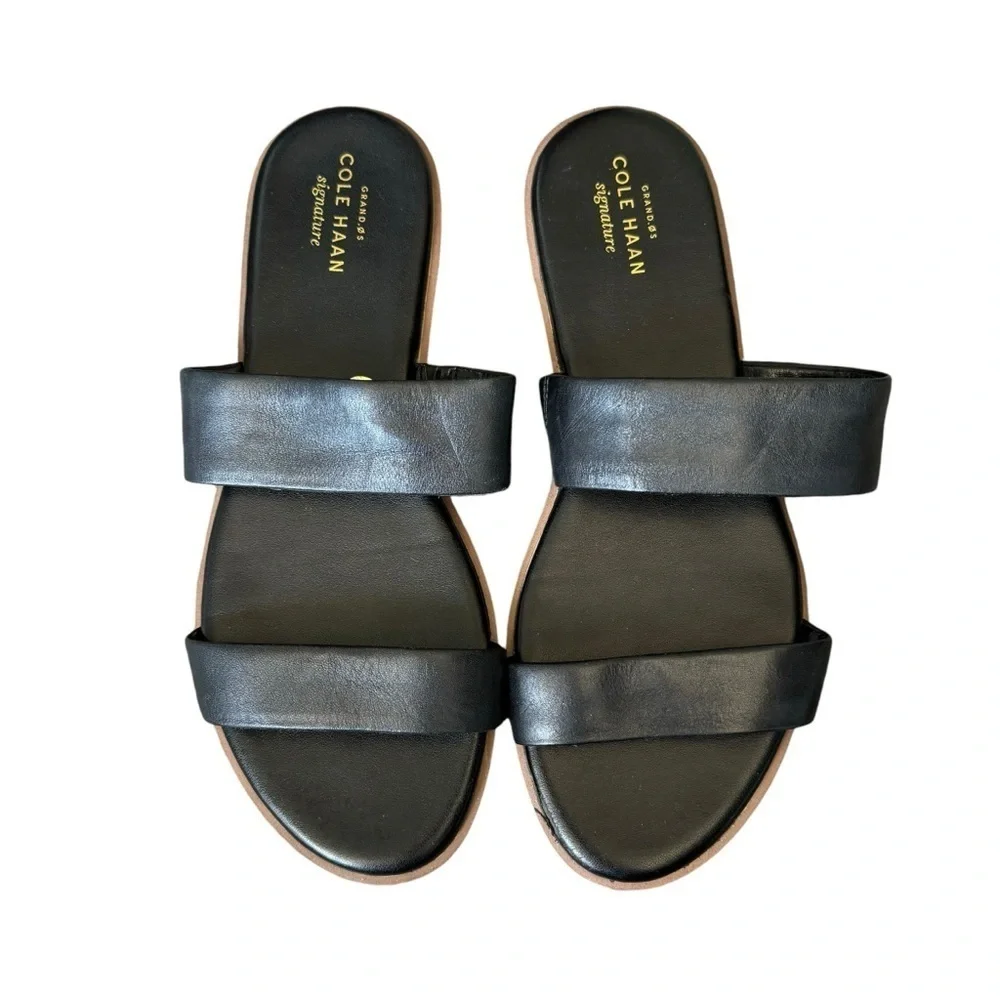 Cole Haan - Findra Strappy Flat Sandal Sz 7.5 - Picture 3 of 12